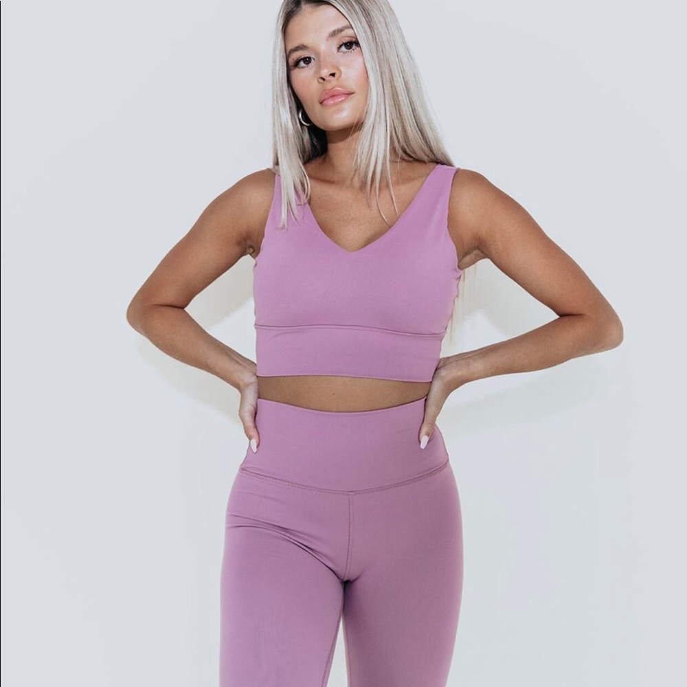Emily Lilac Sports Bra
